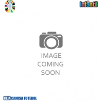 Camisa de Futebol Espanha Mikel Oyarzabal #21 Equipamento Principal Infantil Europeu 2024 Manga Curta (+ Calças curtas)